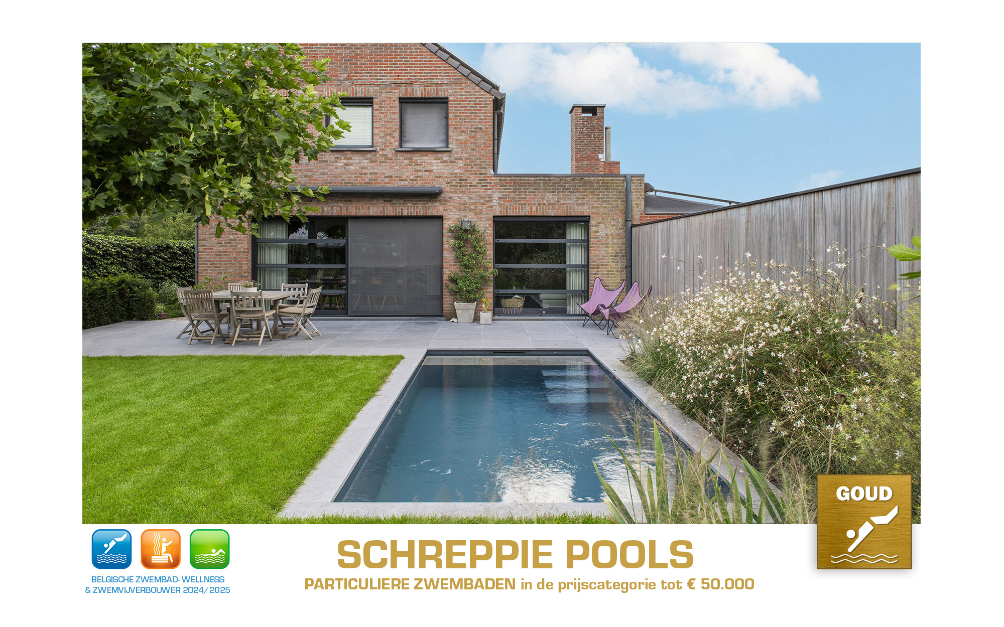 Zwembad voor ongestoord genieten